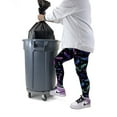 thumbnail image 6 of Trash Can Dolly | Heavy-Duty Plastic | 5 Casters | Foot Stabilizer | 460 Lb. Capacity, 6 of 8