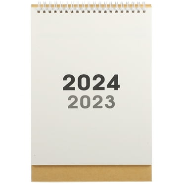 2024 Desk Calendar Standing Friends Gift Office Decore Calendars up Monthly Small