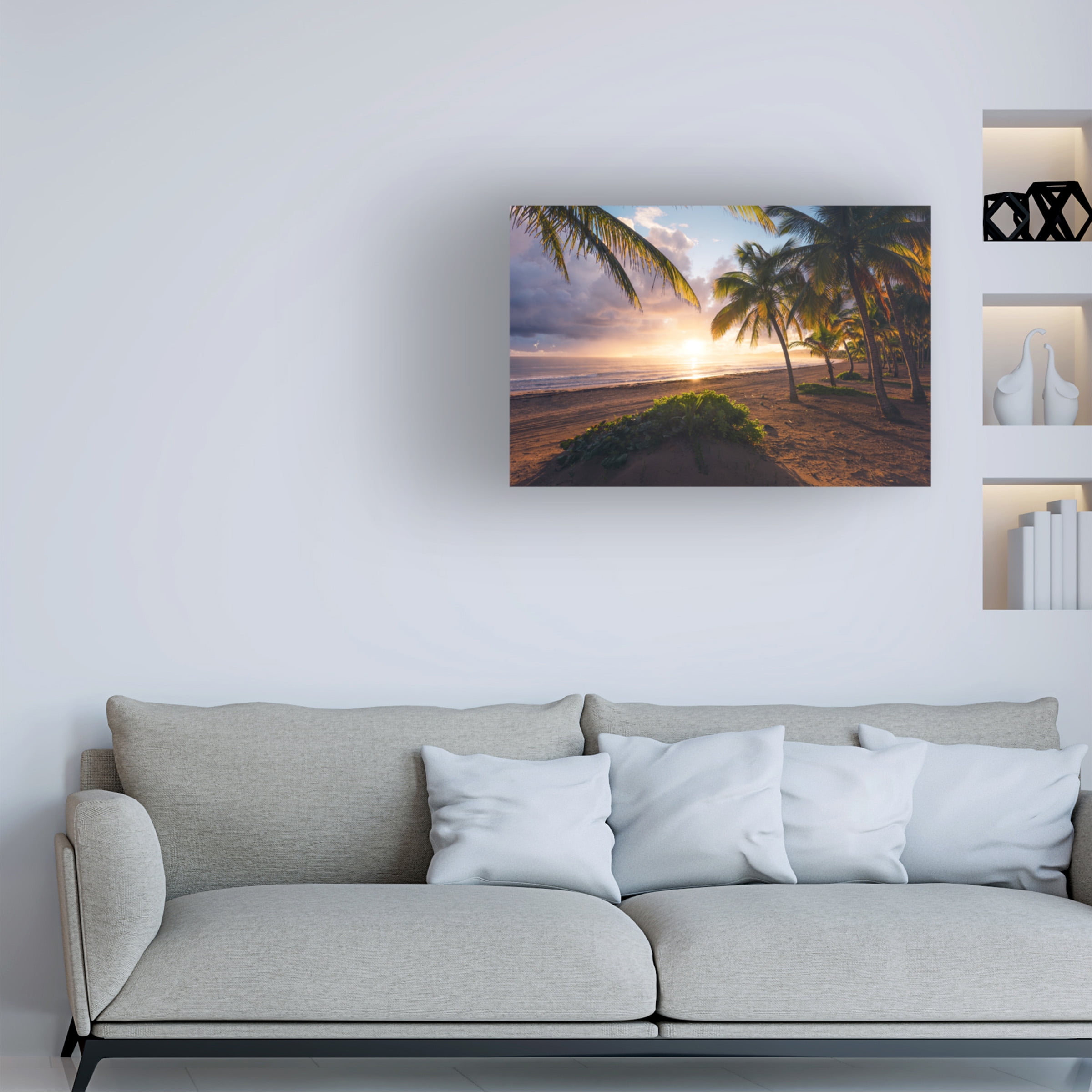 Stefan Hefele 'Good Morning Paradise' Canvas Art