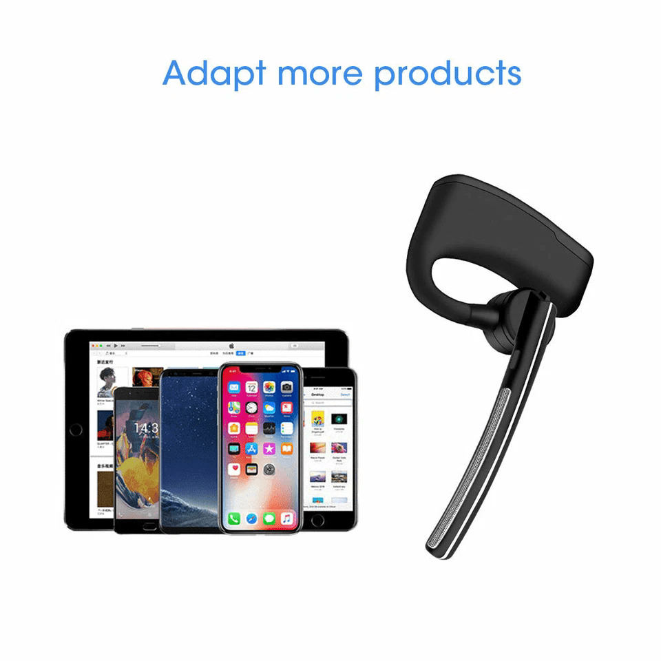 E EYAFA Wireless Bluetooth Walkie Talkie Headset Earpiece Microphone PTT Two Way Radio for Kenwood KPG/Kenwood TH/Kenwood TK/BAOFENG/HYT