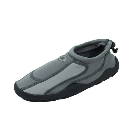 New StarBay Brand Men's Athletic Water Shoes Aqua Socks Grey Size 13