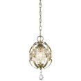 thumbnail image 3 of Beaumont Lane Mini Elegant Crystal Pendant in White Gold, 3 of 6