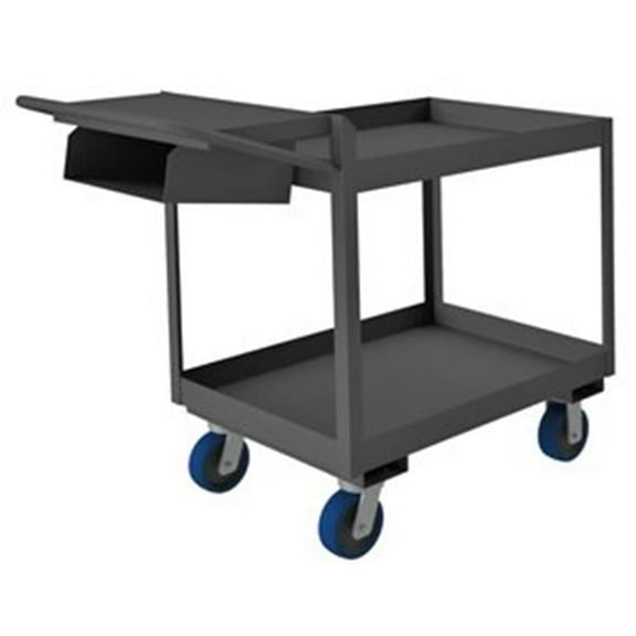 42 in. Order Picking Cart, Gray - 3600 lbs