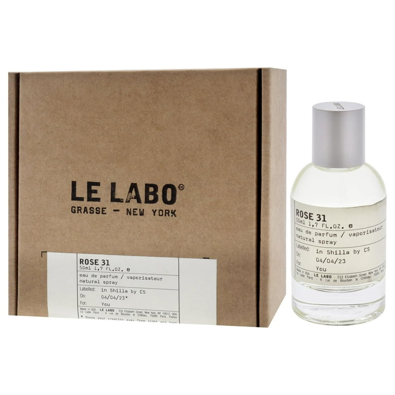 LE LABO ROSE 31 ルラボ ローズ 31 オードパルファム 100 Le Labo Rose 31 EDP, Unisex Fragrance, 3.4 oz, 811901023001