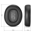 thumbnail image 3 of Ear cushions for JBL E65BTNC Duet NC LIVE650 660 BTNC headphones soft foam cushion cover high quality ear cushion replacement, 3 of 19
