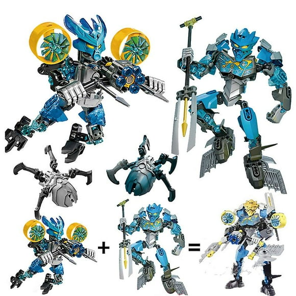 Bionicle Protector Of Water+master Of Water Gali Action Figures Building Block Toys Set For Kids Boy Gift Compatible