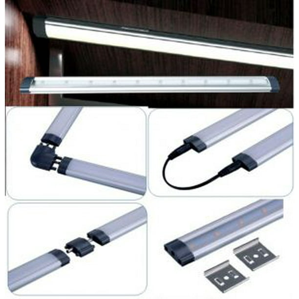 Multipack of TWO (2) of 12V Dimmable LED Under Linkable Light