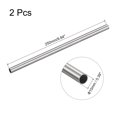 thumbnail image 2 of Uxcell 10mm x 0.7mm x 250mm 304 Stainless Steel Capillary Tube for Industry, 2Pack, 2 of 6
