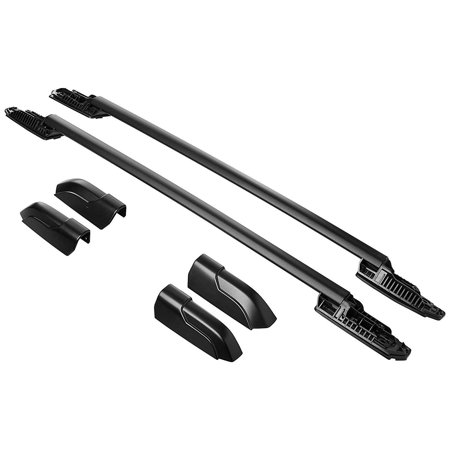 Roof Rail Crossbars - Diking Aluminum Crossbar Roof Side Rails for 2009-2015 Honda Pilot