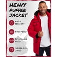 thumbnail image 2 of CANADA WEATHER GEAR Men's Parka Jacket - Heavyweight Ripstop Therma Foil Puffer Coat (M-5X), 2 of 7