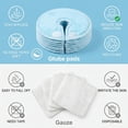 thumbnail image 6 of BlinkLLX 14 Packs Soft Abdominal Feeding Tube Pads Light Blue Nursing Care Covers, 6 of 6