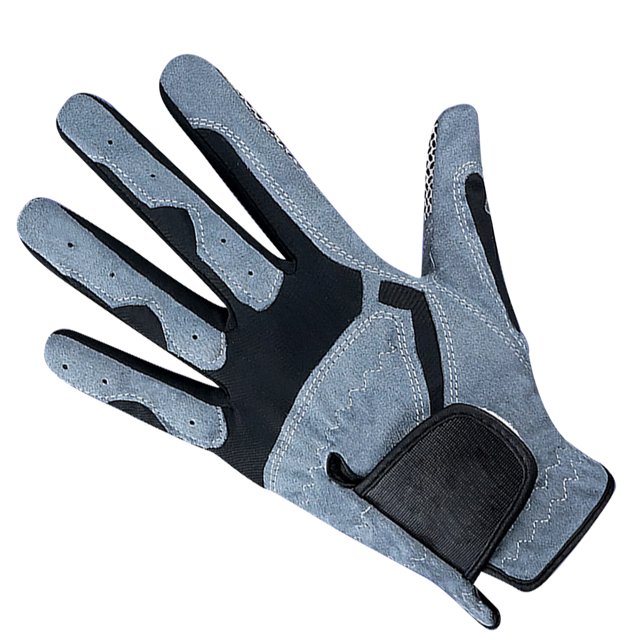 Sonducket 1 guante de Golf Unisex mano izquierda/derecha Micro guantes de Golf de fibra guantes transpirables antideslizantes para deportes al aire Golf Gris links 23 Code Sonducket OD001064-12