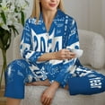 thumbnail image 6 of Daiia Happy New Year 2024 (4) for Women's Long-Sleeved Pajama Set – Soft & Comfortable Sleepwear Button-Up Pajamas Cozy Lounge Wear-Medium, 6 of 7