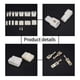 thumbnail image 5 of 400pcs 6.3mm 1 2 3 4 6 8 9 Pin Electrical Automotive Male Female Socket Plug And Pin Header Crimp W, 5 of 5