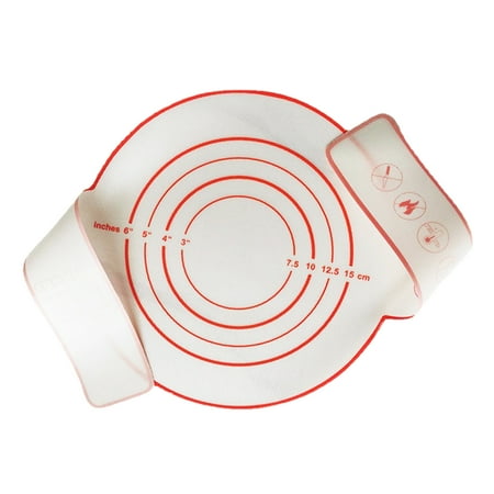 

Hloma Baking Mat Non-stick Easy to Clean Reusable Foldable Eco-friendly Transfer Silicone Long Handle Dough Rolling Mat Kitchen Tools