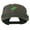 Black, variant on West Virginia State Map Embroidered Washed Cotton Cap - Olive Green OSFM