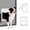 White, variant on NAMSAN Large Dog Door for Screen/Sliding Door, Magnetic Self-Closing & Lockable, Black