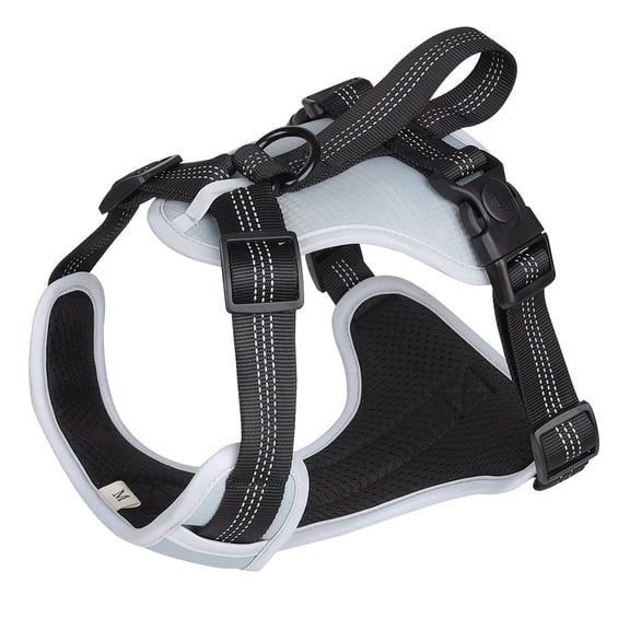 No Pull No-Choke Dog Vest Harness Padded Adjustable Dog Chest Strap for Outdoor Walking Travelling Traning Assistance A68