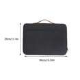 thumbnail image 3 of 1PC Handheld Briefcase Business  Notebook Bag Tote Laptop Bag (Black), 3 of 9