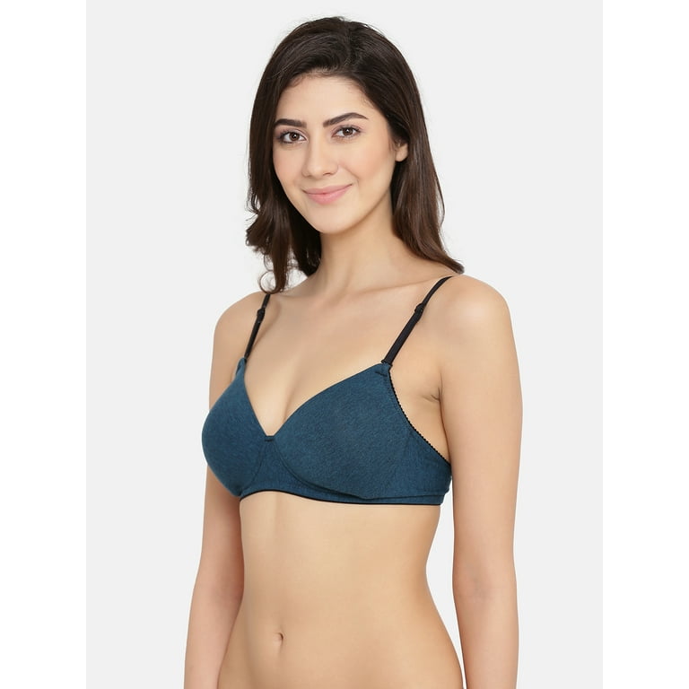 Buy Clovia Non-Padded Non-Wired Full Coverage T-Shirt Bra In Nude