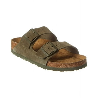 Birkenstock Men's Arizona Soft Footbed Sandals, Mocha, Brown, 10