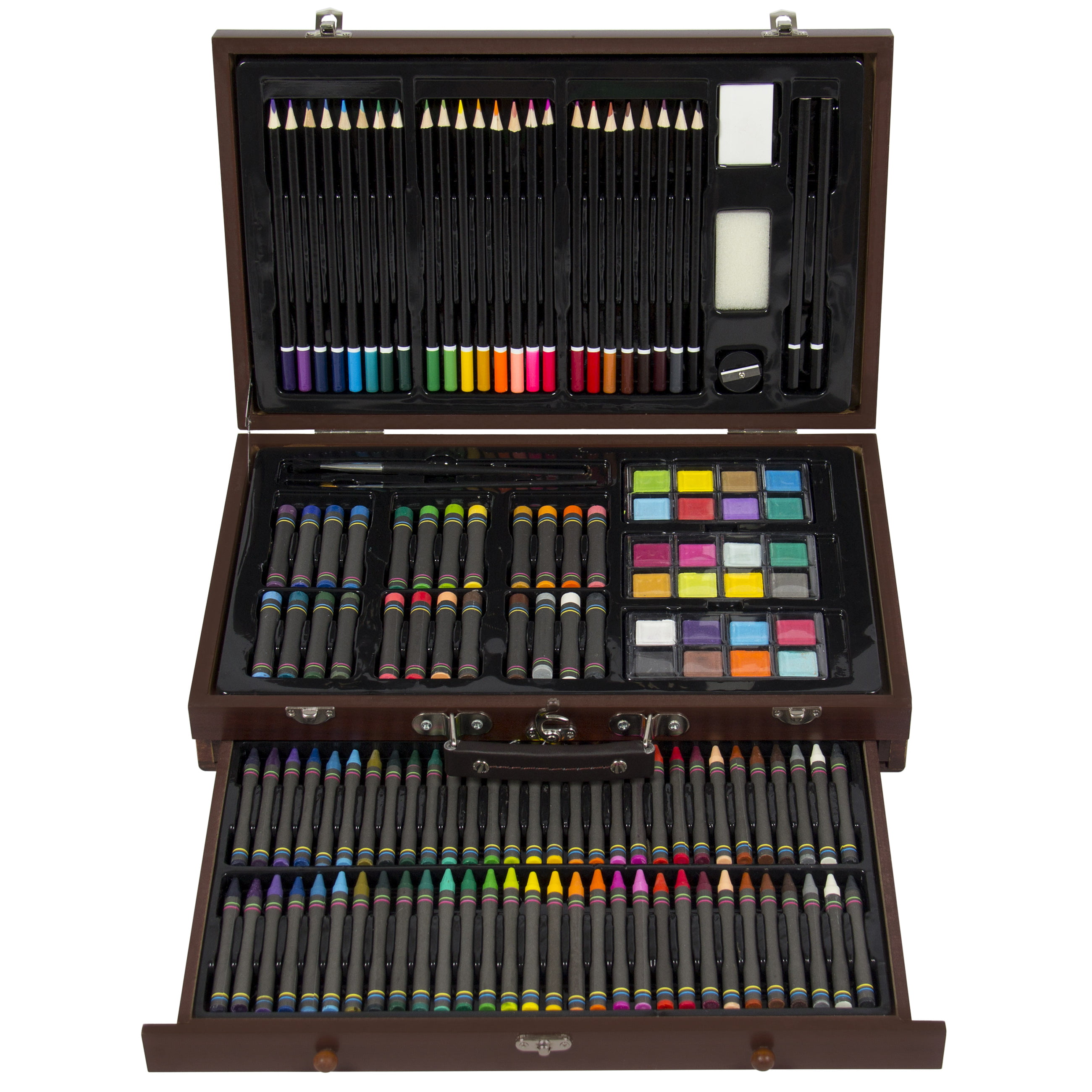 Best Choice Products 140-Piece Art Set w/ Color Pencils ...