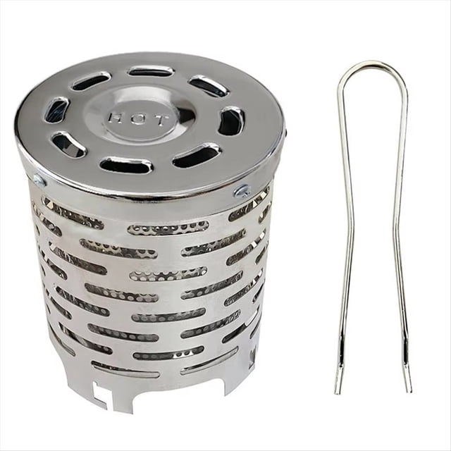 Calefactora Portátil para Exteriores, Calentador de Gases, Estufas, Minigorra Calefactora, Estufa Calefactora Infrarroja para Acampar, Horno de Acero Inoxidable
