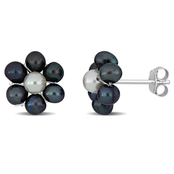 Everly Women's Cultured Pearl Sterling Silver Earrings
