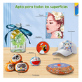 thumbnail image 2 of 48pcs Colores Marcadores Punta Plumones De Marcador Acrílico Pincel estuche amarillo, 2 of 5