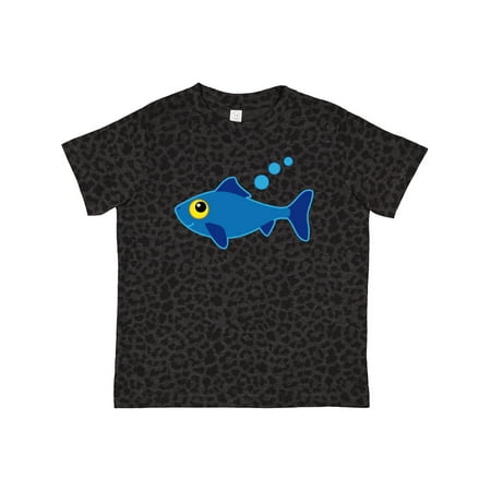 

Inktastic Fishing Blue Fish Gift Toddler Boy or Toddler Girl T-Shirt