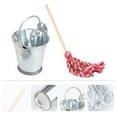 thumbnail image 4 of HERFIER Red Mop with Bucket - Small House Accessory, 4 of 8