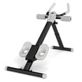 thumbnail image 1 of Goplus Adjustable Abdominal Trainer with Elbow Support Knee Protection and LCD Monitor Black, 1 of 10
