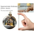 thumbnail image 3 of Rapeiae Natural Wonders Series Christmas Ball Flat Acrylic Pendant, 3 of 5