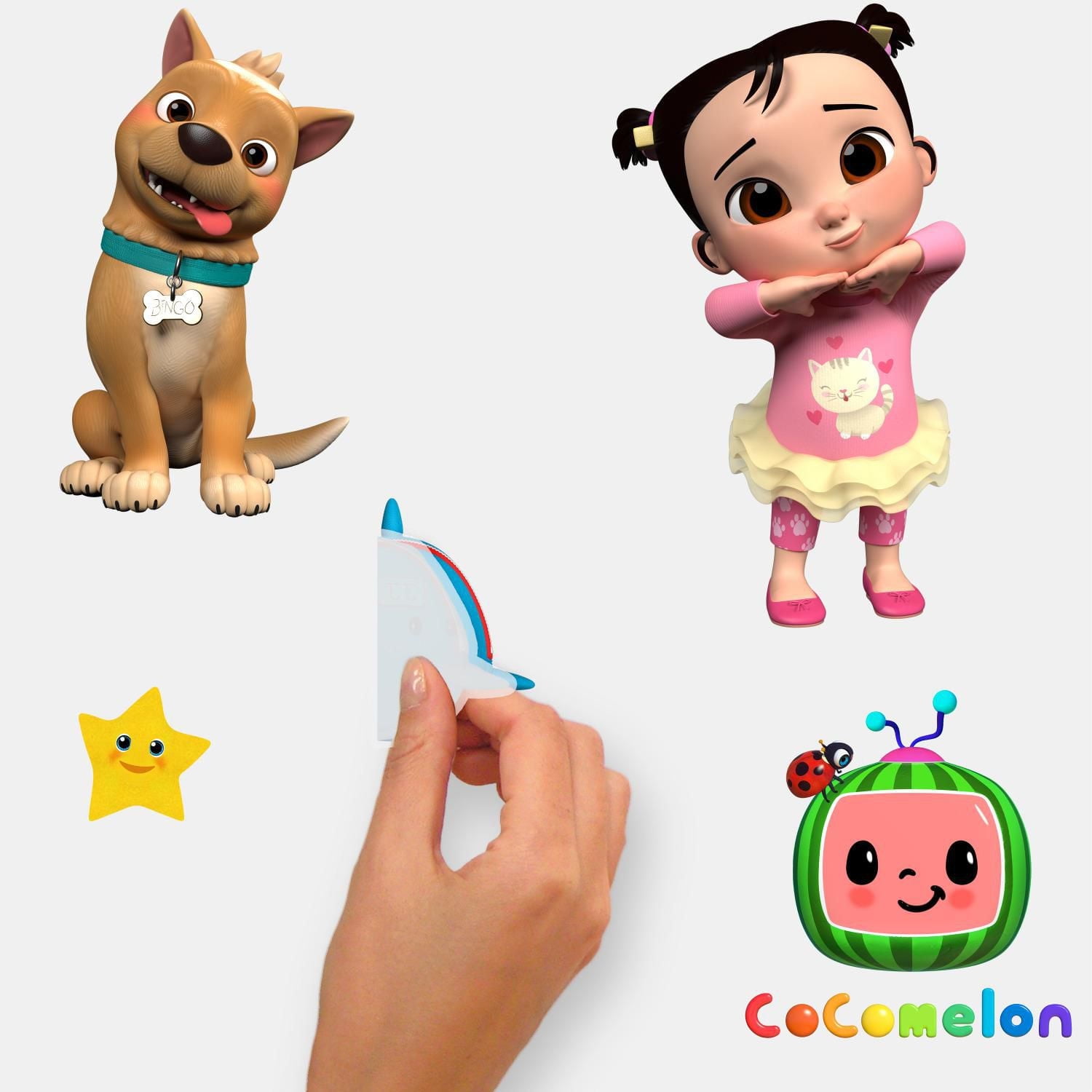 RoomMates Cocomelon Peel And Stick Wall Decals