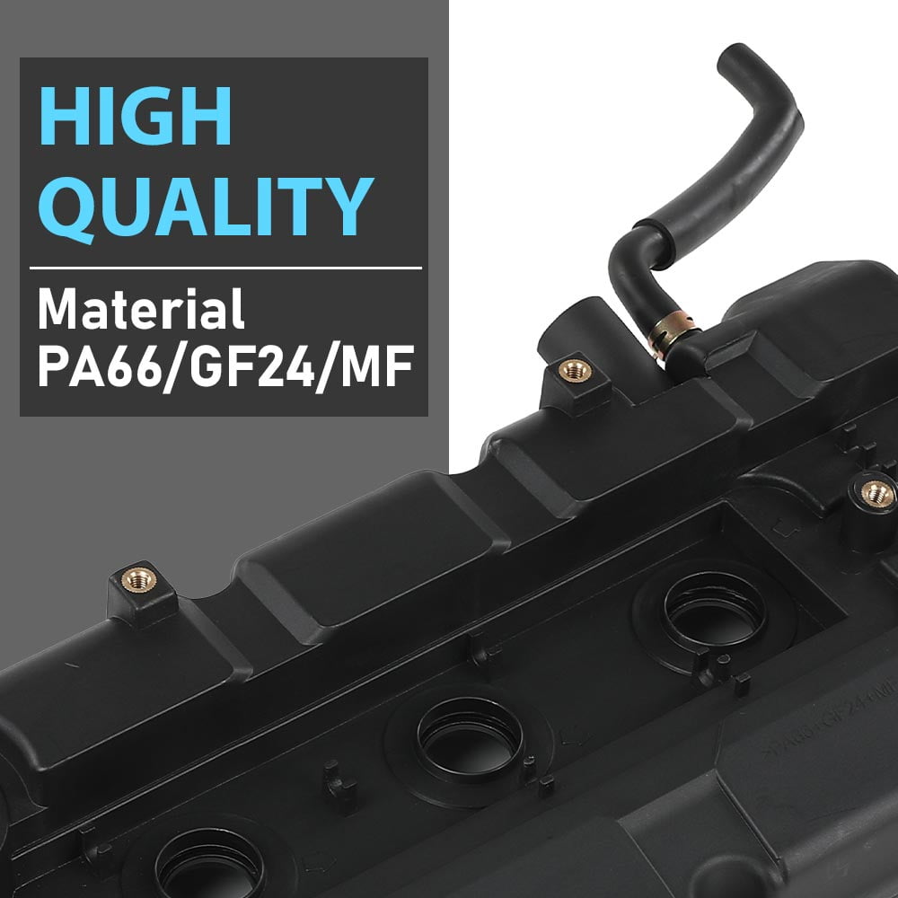 CROSSDESIGN Valve Cover w/Gasket Fit for Hyundai Elantra Tiburon Kia Spectra 2004-2010