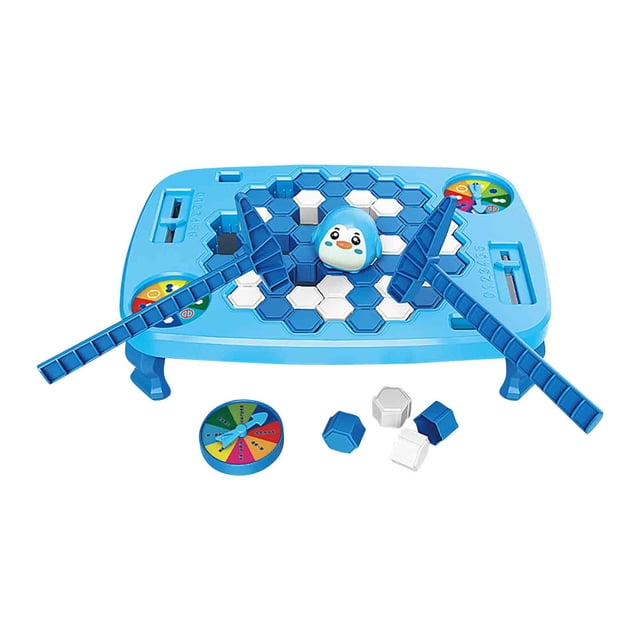 Upgraded Penguin Ice Breaker Game Toy Large Size Plastic Material 846 X 728 X 256 Inches For Children Educational Activity Safe And Durable Design C
