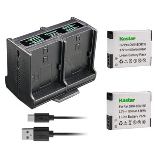 Dot.Foto DMW-BLK22 Premium 2200mAh Batterij (x2) & DMW-BTC15 type USB Dubbele Batterijlader voor Panasonic Lumix DC-S5, S5II, S5IIX, S9, G9II, GH5, GH5II, GH5S, GH6
