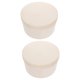 thumbnail image 4 of ColoMX 2 unids Cajas de embalaje de postre redondo Cajas de pasteles de queso Cajas de envolver de pastel simple, 4 of 7