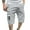 Gray^, variant on Jjayotai George Shorts Men, Men's Workwear Shorts, Summer Thin Pants, Loose Casual Straight Leg Pants with Multi Pockets Zipper