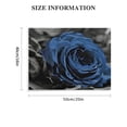 thumbnail image 3 of Jeuxus Blue Rose Canvas Prints Wall Art Decor for Living Room Bedroom Home Office, 20x16 in / 16x12 in 20x16in, 3 of 6