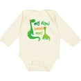 thumbnail image 3 of Inktastic My Nani Loves Me Grandson Dinosaur Boys Long Sleeve Baby Bodysuit, 3 of 5