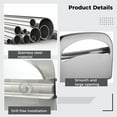 thumbnail image 3 of Toilet Seat Cover Dispenser, Commercial Wall Mount Half Fold Toilet Seat Cover Dispenser, 250 Single Toilet Seat Cover Dispenser for Home Office Buildings Hospital, 3 of 5