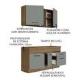 thumbnail image 4 of Cocina Integral Completa Modular Madesa Agata 150cm MG 01, 4 of 5