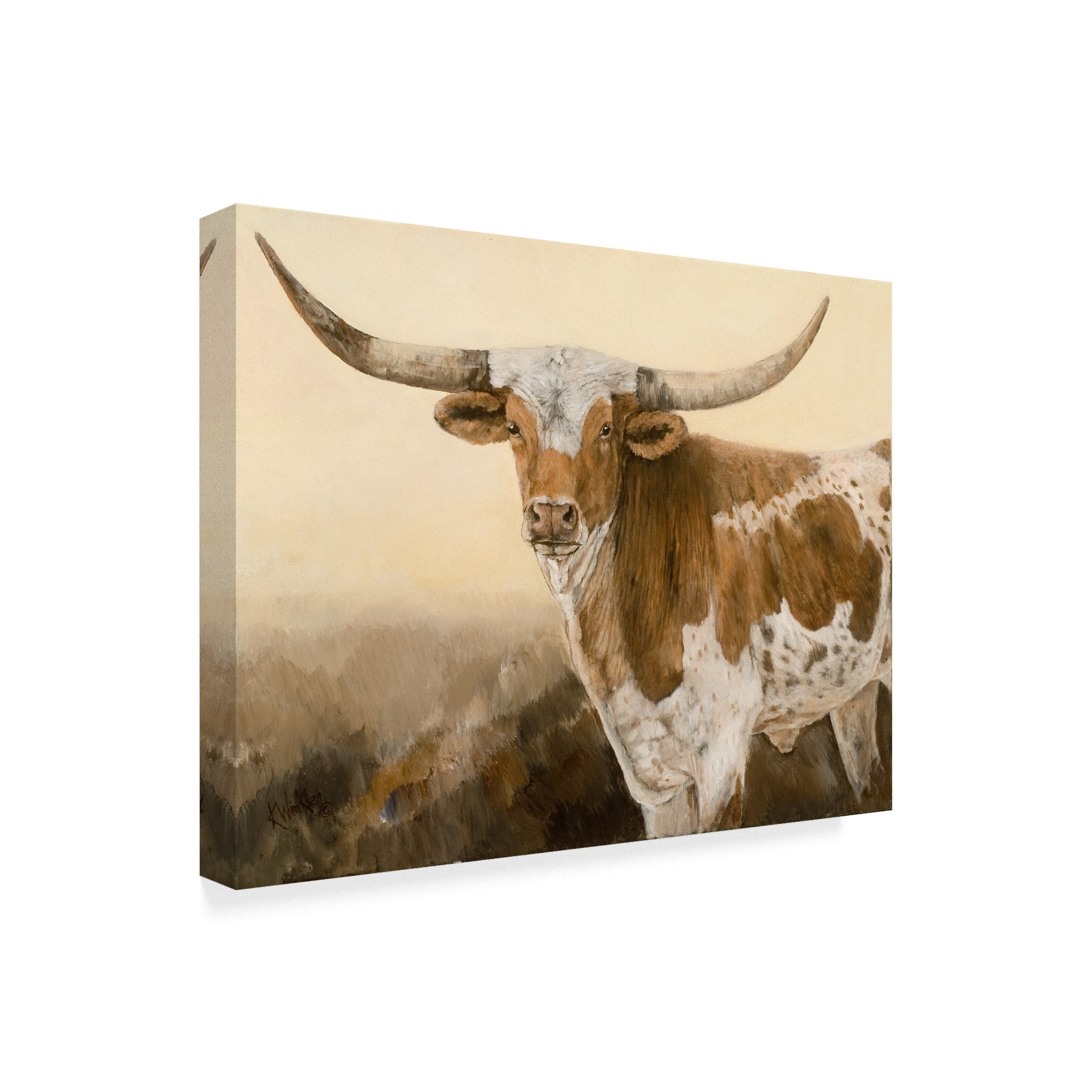 Trademark Fine Art 'Long Ago and Far Away' Canvas Art by Kathy Winkler