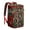 Red-2, variant on Desert Cactus Art Backpack Cooler, Leakproof Insulated Cooler Bag with Boho Cactus Design for Hiking, Camping, and Office Use