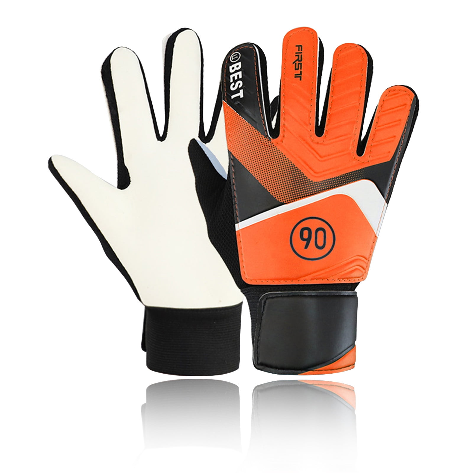 KSCYKKKD Gloves Children's Football Gloves Kids Youth Latex NonSlip