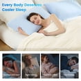 thumbnail image 3 of Regency Heights Full/Queen Cooling Comforter, Silky Soft Lightweight All-Season Blanket, Ivory, 3 of 9