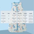 thumbnail image 3 of Xdegoge Newborn Sleep Sacks 0-6 Months Wearable Blanket Lightweight Sleeveless Sleeping Bag Breathable Cotton Sleepwear with Safety Zipper Cover, 3 of 5