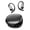 black, variant on UNVO Q20 AI Wireless Translation Earbuds with 70 Hour Bluetooth 5.4 Sports Earbuds, Wireless Smart Touch Screen, Ear Cup with Ear Hooks, IPX5 Waterproof for Business and Travel