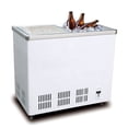 thumbnail image 2 of Refrigeradores verticales de exhibición de helados con puertas de vidrio verticales para supermercados comerciales, refrigeradores con congeladores profundos en venta, 2 of 5